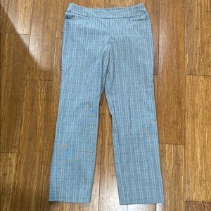 Time and Tru Black and White Plaid Pants